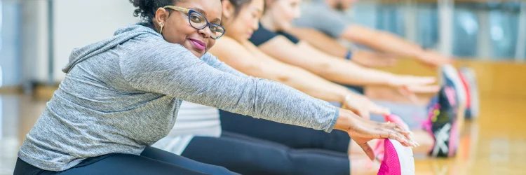 Stretching advice in Middleton